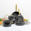 GreenPan Padova Reserve 6 Tlg Topf&Pfannenset Schwarz Bild 2