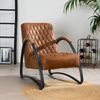 Bronx71 Ledersessel Ivy Industrial Design cognac Bild 3