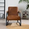 Bronx71 Ledersessel Ivy Industrial Design cognac Bild 4
