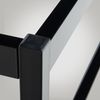 Metallbett SUKAR - Metall Schwarz 185.5x205.5x25 cm | Bett 180x200 Bettrahmen Metall Doppelbett Bild 4