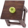 DESIGN DELIGHTS Hocker Fusshocker PALO, 27x26cm (HxB), rustikaler Holzhocker Massivhocker Bild 4
