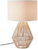 Brilliant Leuchten No. 93097-09 Tischleuchte Laraine E27 53cm natur beige Bild 4