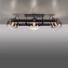 JUST LIGHT 15755-18 CUP 2.0 Deckenleuchte 3-flammig schwarz Rauchglas Bild 4
