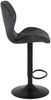 2er Set Barhocker Laila - Samt Anthrazit Bild 3