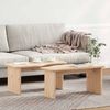 vidaXL Couchtisch 2 pcs Natur Massivholz Kiefer 873523 Bild 4