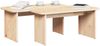 vidaXL Couchtisch 2 pcs Natur Massivholz Kiefer 873523 Bild 3