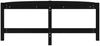 vidaXL Couchtisch Schwarz 118x63x45 cm Massivholz Kiefer 822321 Bild 5