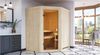 Karibu Sauna Faurin + 9kW Saunaofen mit integrierter Steuerung Bild 3