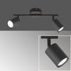 Fischer & Honsel 21129 LED Deckenleuchte Vano 2-flammig Schwarz GU10 Bild 3