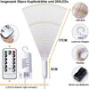 LMaxhome LED-Lichterkette Feuerwerk Weihnachtsbeleuchtung mit Fernbedienung, Timer, (2/4St) 8 Modi Fenster Weihnachtslichter für Innen Aussen Garten Deko Bild 4