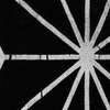 Teppich schwarz/silber 140x200 cm geometrisches Muster SIBEL Bild 5