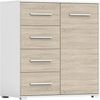 MOEBLO Kommode Irys mini 01 (Wohnzimmer Kommode Schlafzimmer Komodenschrank Highboard, 90cm 1D4S Sideboard), (B x H x T): 90 x 95 x 45 cm Bild 4