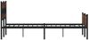 vidaXL Bettgestell ohne Matratze Braun Eiche 140x190 cm Holzwerkstoff 4017344 Bild 5
