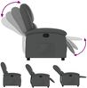 vidaXL Relaxsessel Grau Kunstleder 3205898 Bild 4