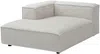 Vente-unique - RUZOLO Sofa Stoff Beige - B 169 cm x H 67 cm x L 420 cm Bild 2