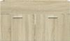 Waschbeckenunterschrank Sonoma-Eiche 90 x 38,5 x 46 Holzwerkstoff Bild 4