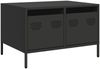 vidaXL TV-Schrank Schwarz 68x50x43,5 cm Kaltgewalzter Stahl 851238 Bild 2