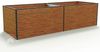 GFP Aluminium Hochbeet KINGSIZE DANIELA - 297 x 77 x 77 cm - Holzoptik, Stecksystem, langlebig Bild 2