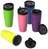elasto Thermobecher 350ml doppelt isolierter Kaffeebecher To Go inklusive Deckel, Made in Germany, BPA-frei, 100% recyclebar, Heißgetränke, Teebecher Bild 3