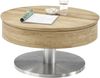 Couchtisch >Souli< in Asteiche aus MDF,Metall - 79x40x79cm (BxHxT) Bild 2