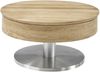 Couchtisch >Souli< in Asteiche aus MDF,Metall - 79x40x79cm (BxHxT) Bild 3