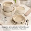 Moritz & Moritz CAVO Geschirrset 18tlg. - Sand Bild 4