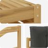 vidaXL Outdoor-Sofagarnitur 5 pcs Weiß und Anthrazit Polyester 3390342 Bild 5