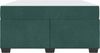 vidaXL Bettrahmen mit Matratze Dunkelgrün 140 x 200 cm Stoff 3399293 Bild 5