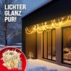 Lichterkette 60m 600 LED warmweiß transparent Fernbedienung Bild 4