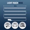 Lichterkette 60m 600 LED warmweiß transparent Fernbedienung Bild 2