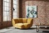 KAWOLA Sessel LAYLA Eckelement Velvet gelb 74 x 99 x 166 cm Bild 5