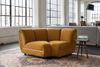 KAWOLA Sessel LAYLA Eckelement Velvet gelb 74 x 99 x 166 cm Bild 2