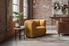 KAWOLA Sessel LAYLA Eckelement Velvet gelb 74 x 99 x 166 cm Bild 4
