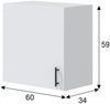 Küchenblock >KIRA< (Küchenmodule für Küchenblock KIRA-Set #2 (Elektrogeräte oder Spülbecken nicht inbegriffen)) in Weiß glänzend/Mattweiß Bild 2