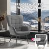 tectake Relaxsessel Sessel, gepolstert Bild 3
