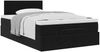 vidaXL Ottoman-Bett mit Matratze Schwarz 120x200 cm Samt 3311695 Bild 5