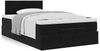 vidaXL Ottoman-Bett mit Matratze Schwarz 120x200 cm Samt 3311695 Bild 4