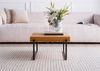 Couchtisch Eiche 60x60x35 natur geölt LOUNGE COLLECTION #04 Bild 3