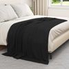 vidaXL Wohndecken 6 pcs Schwarz 200 x 150 cm Fleece 42017066 Bild 3