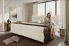 Boxspringbett Elysio Familienbett - Cordstoff - creme - 260x200 cm Bild 5