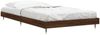 vidaXL Bettgestell ohne Matratze Braun Eiche 90x190 cm Holzwerkstoff 832204 Bild 4