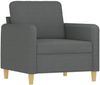 vidaXL Sessel Dunkelgrau 60 cm Stoff 359463 Bild 2