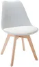Vente-unique - JODY Stuhl Plastik Grau - B 57 cm x H 82 cm x L 49 cm Bild 3