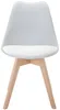 Vente-unique - JODY Stuhl Plastik Grau - B 57 cm x H 82 cm x L 49 cm Bild 2