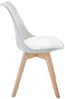 Vente-unique - JODY Stuhl Plastik Grau - B 57 cm x H 82 cm x L 49 cm Bild 5