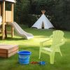 Spetebo Kinderstuhl Kinder Lounge Gartenstuhl aus Kunststoff (Stück, 1 St), Robuster Garten Loungesessel für Kleinkinder Bild 3