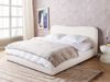 Bett mit Stauraum BLAGNAC 180 x 200 cm Bouclé Cremeweiß Bild 3