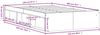 vidaXL Bettgestell Sonoma-Eiche 120x200 cm 3203854 Bild 5