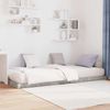 vidaXL Bodenbettrahmen, Holz Beton Grau, 86,5x200 cm Bild 3