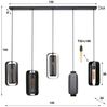 famlights Pendelleuchte famlights, Pendelleuchte Orson in Altsilber E27 Bild 4
